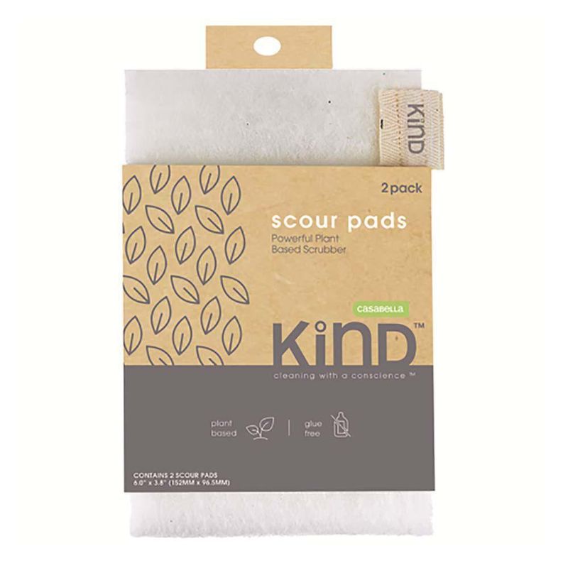 2 Pack Esponja De Cocina Fibra Natural