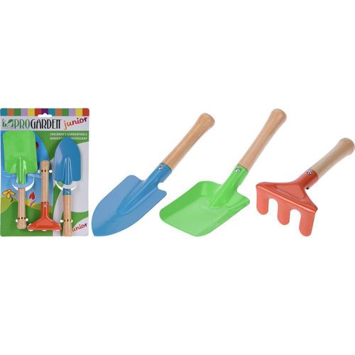 Set De Herramientas Infantiles Para Jardín 3 Pzas