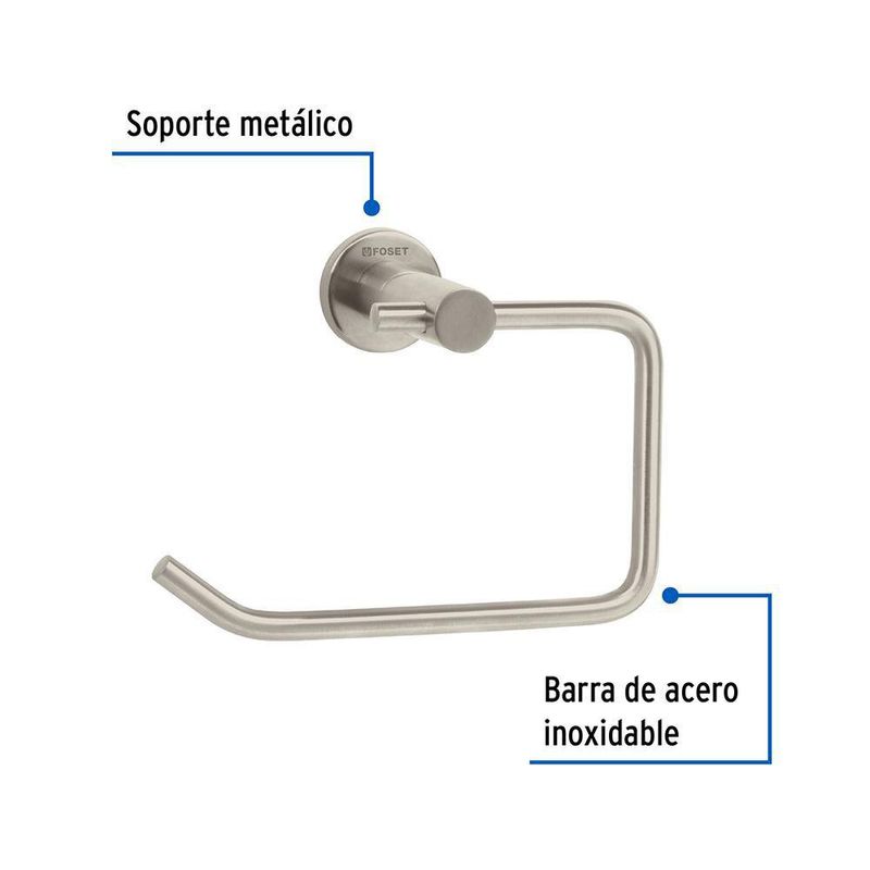 Portarollo de Papel Higiénico Satinado Element - Foset