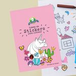 Folleto De Stickers 2 10 Hojas Para Colorear - Mis Pasitos
