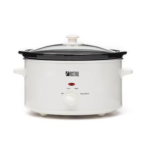 Olla de Cocimiento Lento 4 L Blanca