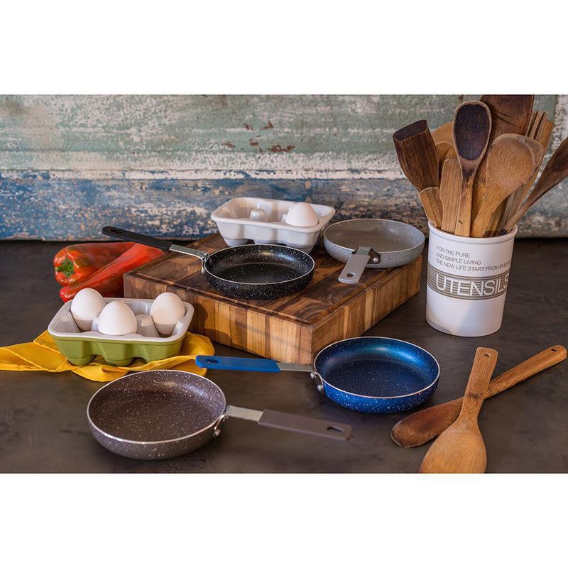 Sartén Huevero De Mármol 14Cm Color Gris - Picca