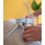 Proyector Portátil Blanco De 5 Lasers Alta Definición, Imágenes Brillantes Hd 720P, Dinámico, Enfoque Automático Y Con 4 Horas De Proyección - Mimono
