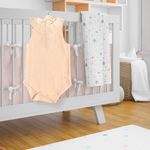 Body De Algodón Sin Mangas Para Niña Talla 0 - 12 Meses  - Cantel