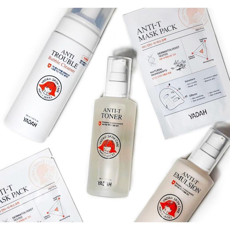 Limpiador Facial Burbujas Anti-T 150 Ml - Yadah