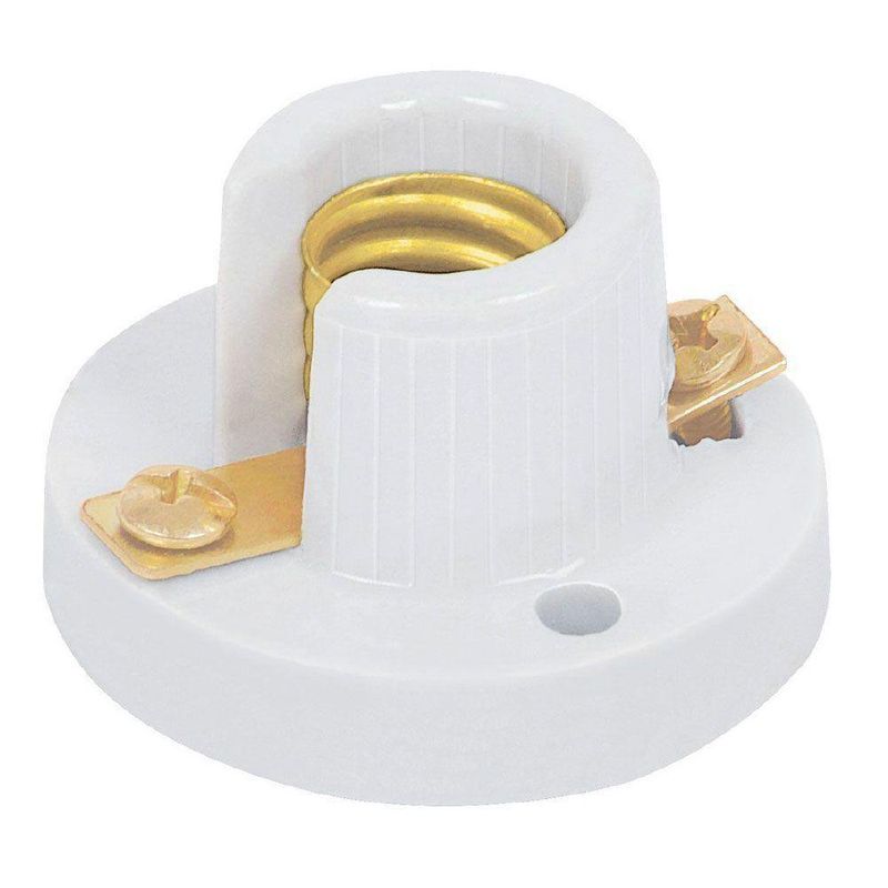 Plafonera Pequeña E12 Blanca - Volteck