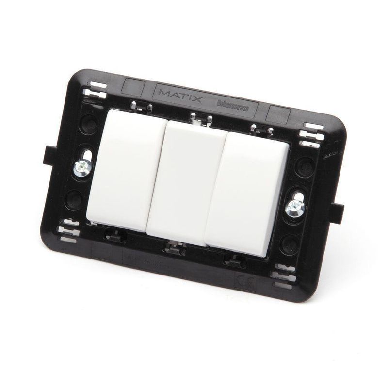 Interruptor Doble Blanco - Bticino