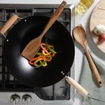 Wok De Acero De Carbono Y Mangos De Madera - Oster