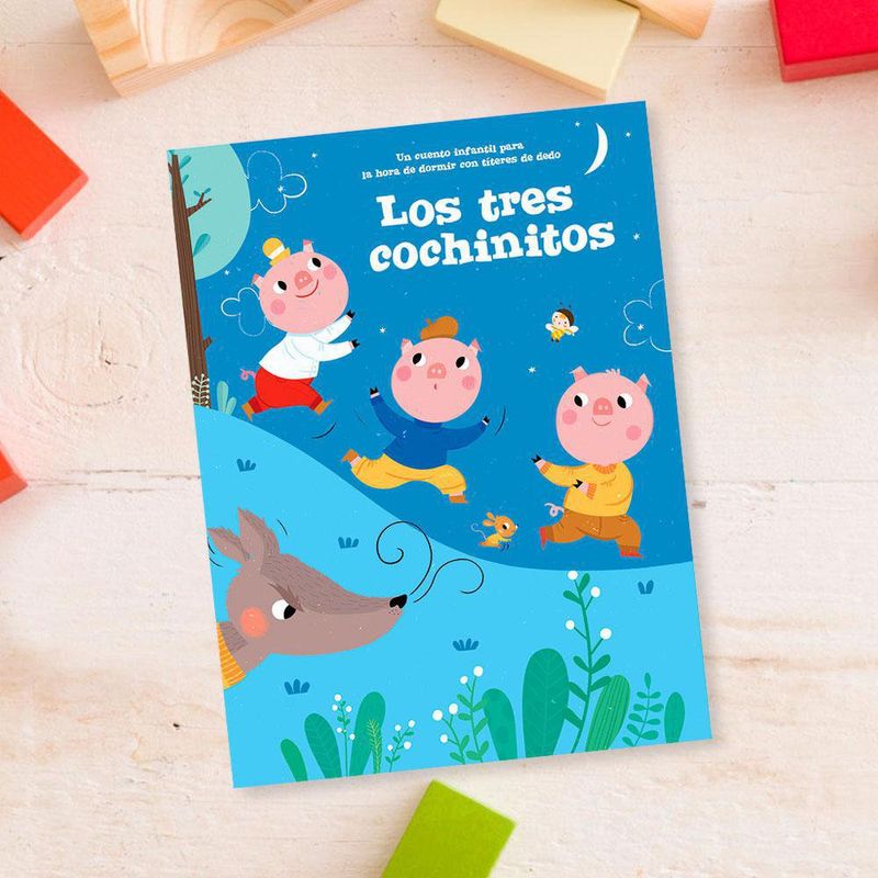 Libro Hora de Dormir Títeres Tres Cochinitos