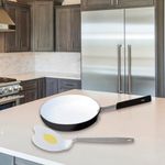 Sartén Antiadherente Negro Con Espátula - Nordika