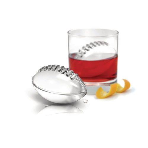 Set de 2 Moldes para Hielo Diseño Pelota de Fútbol Americano