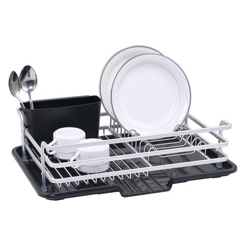 Escurridor de Platos con Bandeja de Aluminio