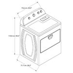 Secadora De Gas Carga Frontal 19Kg. - Whirlpool