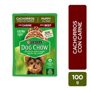 Alimento Húmedo para Perro Cachorro Todas las Razas Sabor Carne 100 Grs