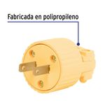 Espiga Tipo A de 125 V y 15 A 46204