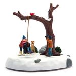 Figura Columpio Del Árbol Para Villa Navideña - Lemax