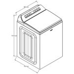 Lavadora De Carga Superior Con Agitador 28 Kg - Whirlpool