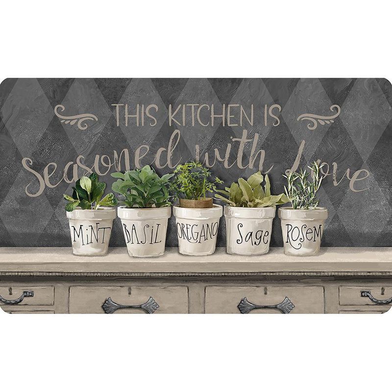 Alfombra De Cocina Seasoned With Love 45 x 75 Cm - Ecomat