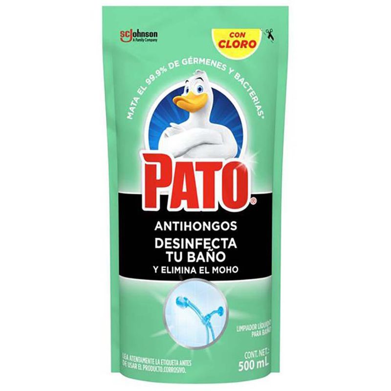 Limpiador Para Baños Antihongos 500 Ml Doypack - Pato Purific