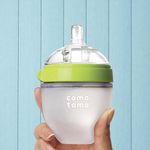 Biberón de Silicona Como Tomo Verde 150 Ml