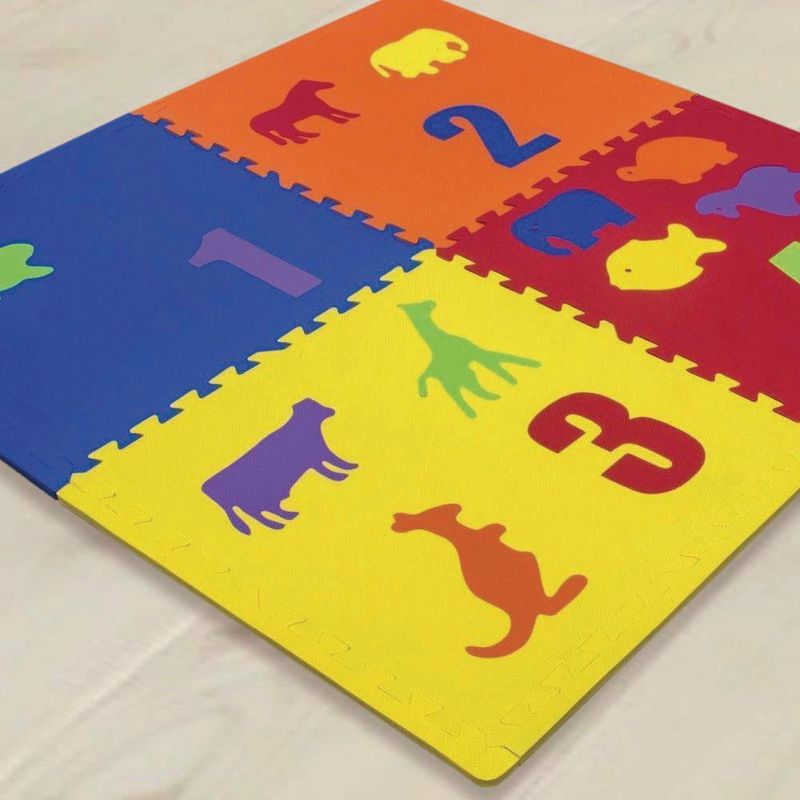 Foam Mat Con Figuras 4 Unidades - Ancla