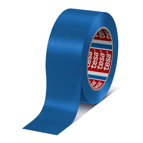 Cinta De Marcaje Para Piso Azul 50 Mm - Tesa