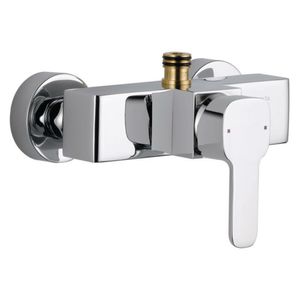 Válvula para Ducha Expuesta Cuadrada Cromo