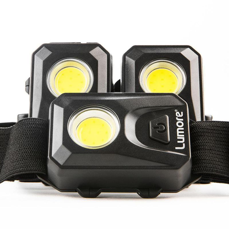 Set De 3 Linternas Led Para Cabeza A Baterías - Ace