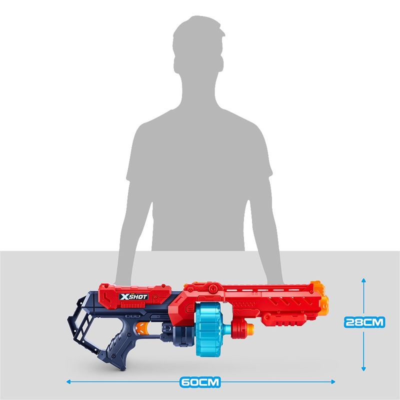 Lanzador De Dardos X-Shot Turbo Fire Colores Surtidos - Zuru