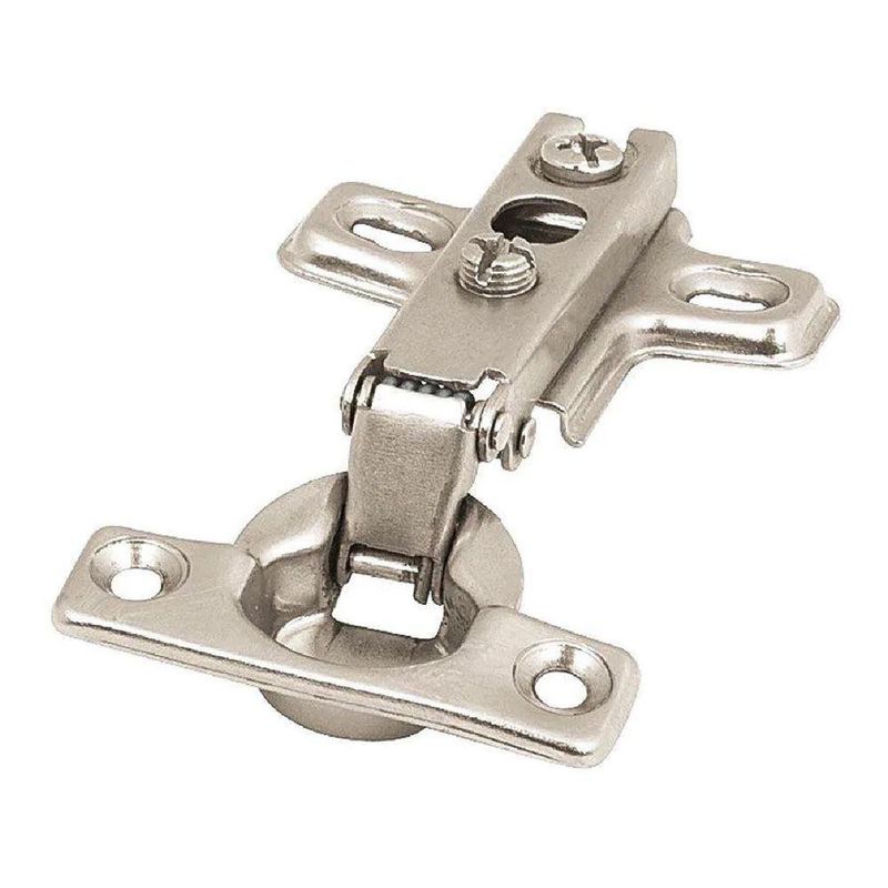 Bisagra Bidimensional Canto Visto con Cobertura Completa de 95° en Set de 2 Uds