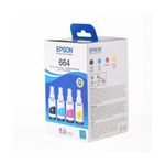 Set De Tintas Para Refill 4 Piezas 664 - Epson