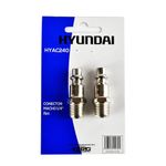 Conector Macho Rápido 1/2 Plg - Hyundai Power