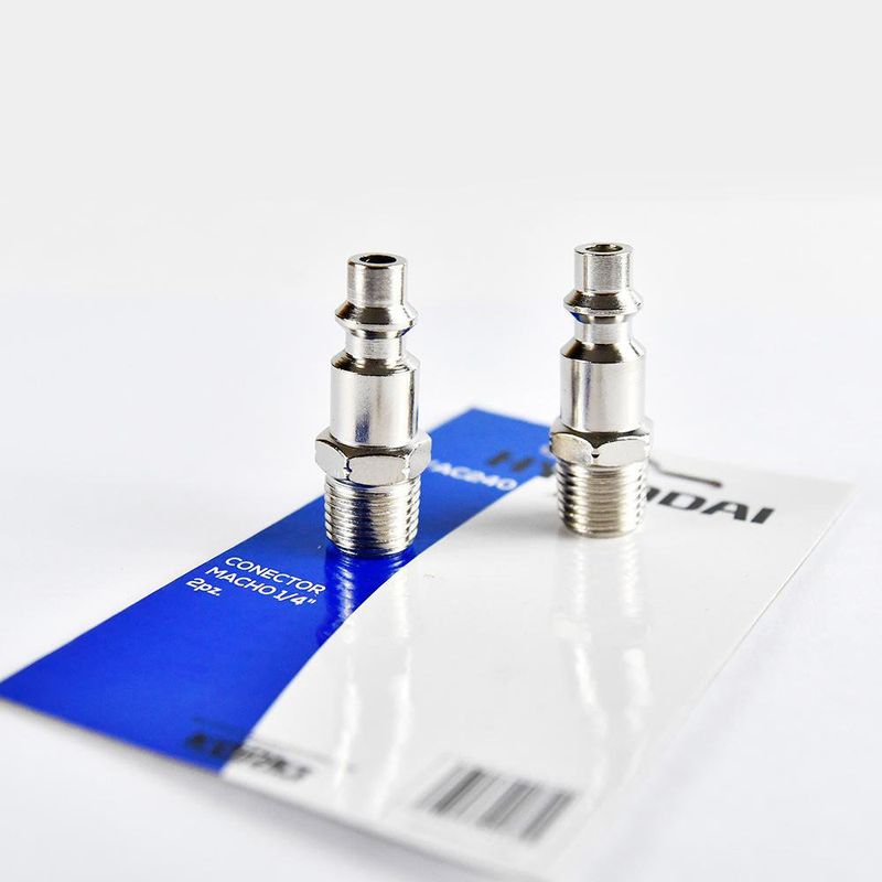 Conector Macho Rápido 1/2 Plg - Hyundai Power