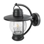 Farol De Pared Negro Acrílico De 26W - Tecnolite