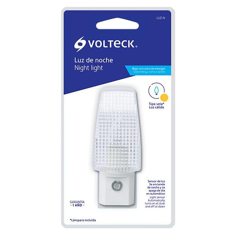 Lámpara De Noche Incandescente - Volteck