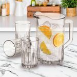 Set De Pichel Y Vasos Kristalino - Crisa