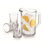 Set De Pichel Y Vasos Kristalino - Crisa
