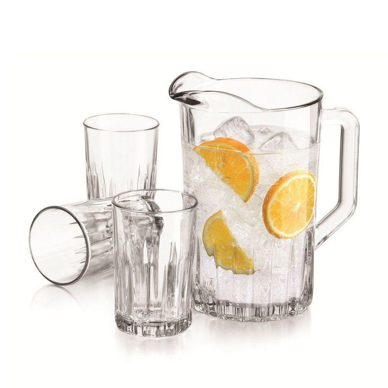 Set De Pichel Y Vasos Kristalino - Crisa