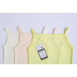 Set De 3 Bodies Con Tirantes Para Niña Talla 0-6 Meses - Cantel