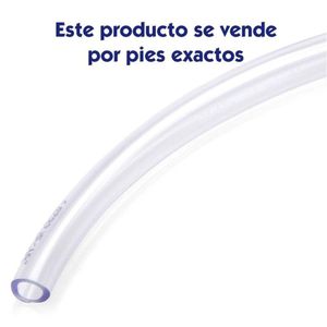 Manguera  Para Multi 7/16"X5/16" 1Ft Vinil - Watts