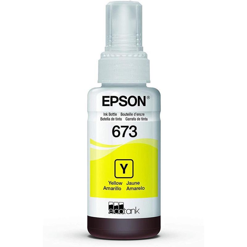 Botella De Tinta Para Impresora Amarillo 70 Ml 673 - Epson