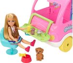 Set De Juego Muñeca Chelsea Camper 2 En 1 - Barbie