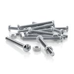 Tornillo Estufa C/Red 1/4X 2 Ó Set 12 Unidades