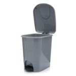 Basurero De Pedal Gris 10 L - Ucsan