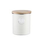 Frasco De Acero Inoxidable Blanco Para Té 1 Lt - Typhoon