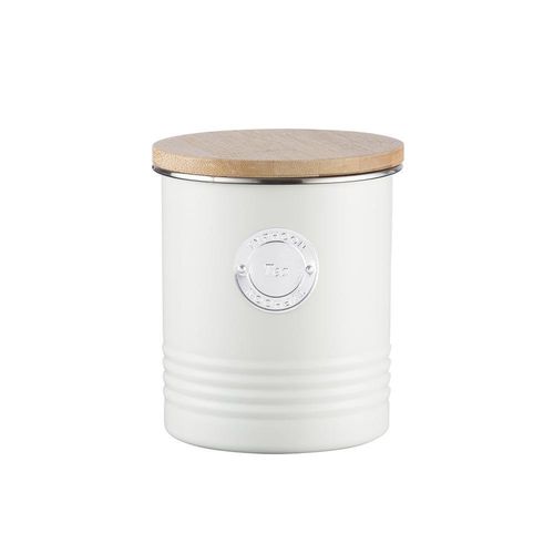 Frasco de Acero Inoxidable Blanco para Té 1 L