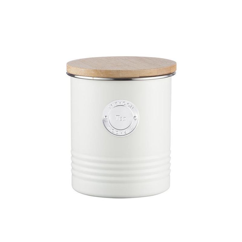 Frasco De Acero Inoxidable Blanco Para Té 1 Lt - Typhoon