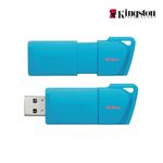 Memoria Usb Celeste de 64 Gb - Kingston