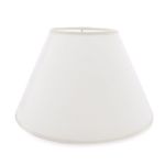Pantalla Lisa Crema 21X36X17 Cm Con Clip