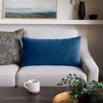 Cojín Relleno Decorativo Azul